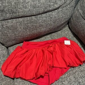 FP Movement by Free People Red Skirt